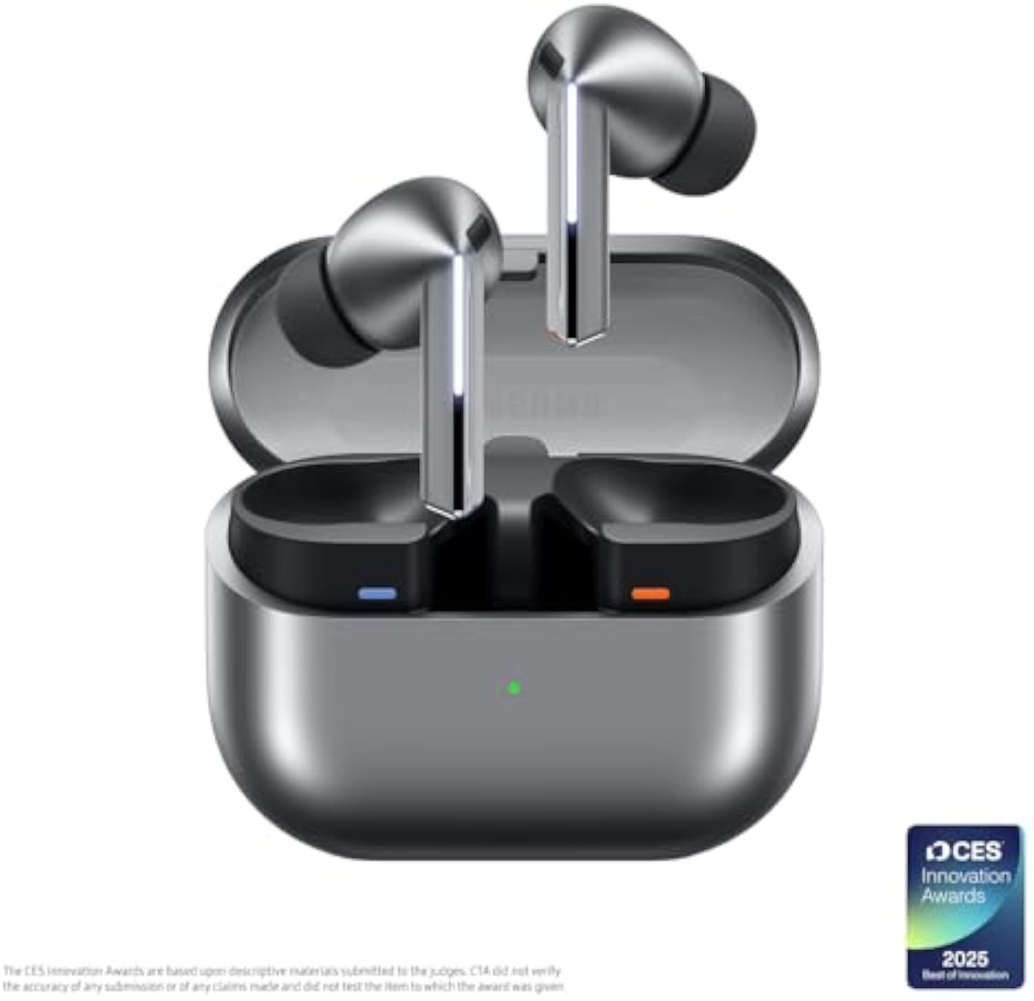 Samsung Galaxy Buds 3 Pro AI True Wireless Bluetooth Earphones, Noise Cancellation, Sound Optimization, Redesigned Comfort, Silver [US Version, Amazon Exclusive, 2-Year Warranty]