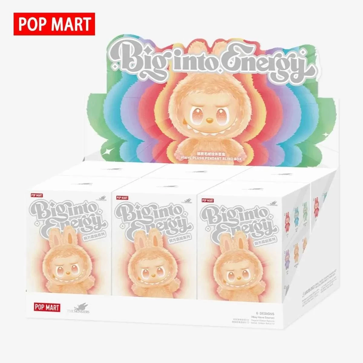 1Set6PCS Labubu plush doll Macaron color 100 genuine Its the perfect gift for children family and friends