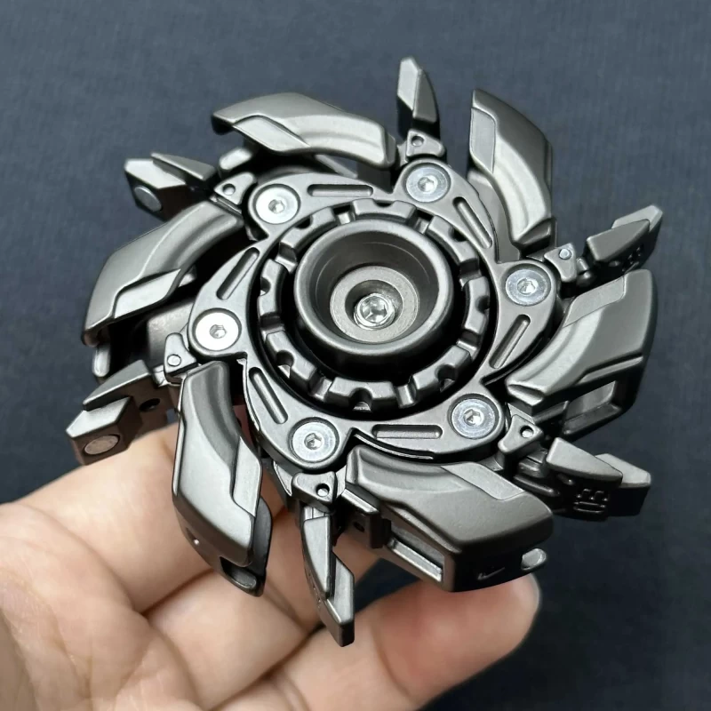 Spinning Top EDC Fidget SlidersFidget Toys Stress Relief For Adults Magnetic Meta Open Armor Spinning Top